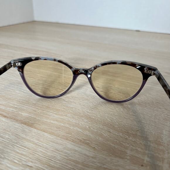 Jean Lafont Paris Madame 341 READ Eyeglasses Brown Gray Purple Frames 50-17-140